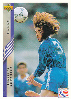 Athanasios Kolitsidakis Greece Upper Deck World Cup 1994 Eng/Ger #115